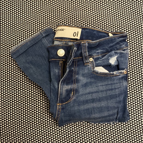 Garage High Waisted Rip Jeans - Picture 2 of 2